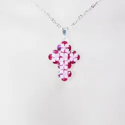Pendant 40cm - Tanya-Silver Chain - Pendant 40cm - Laiton argenté